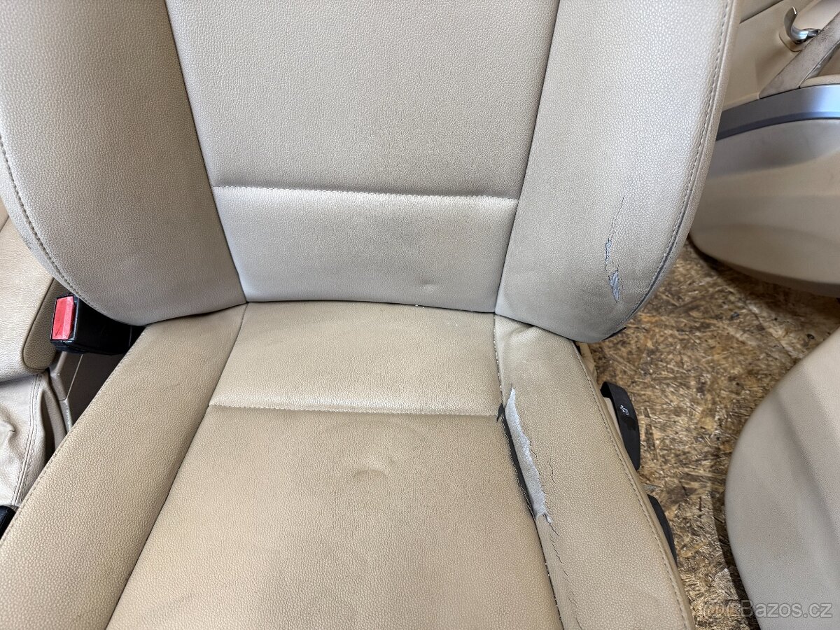 KOMPLETNÍ SVĚTLÝ KOŽENÝ INTERIÉR BMW E91 - 8