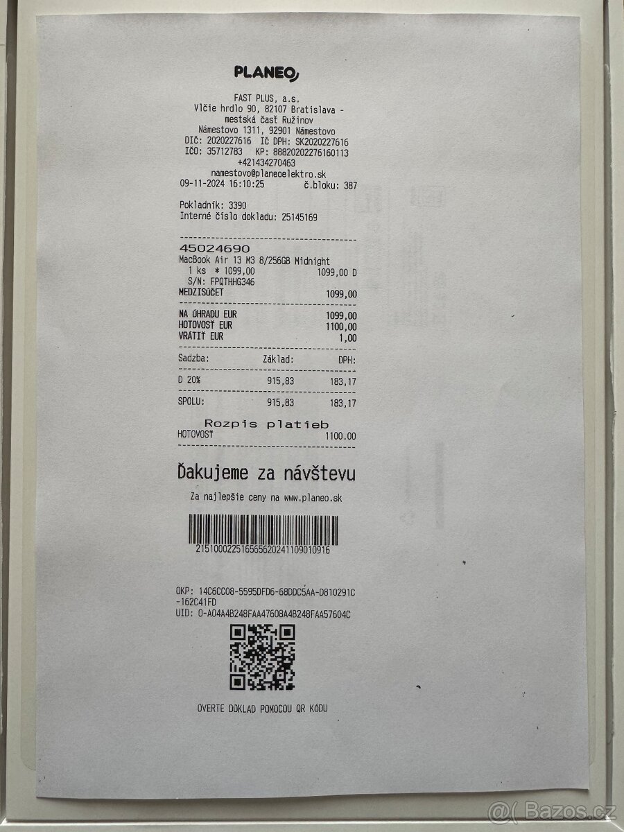 MacBook Air M3 13.6" 2024 - 8