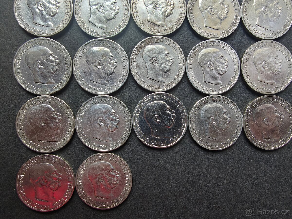 Mince 2 Koruna Rakousko Uhersko - 8