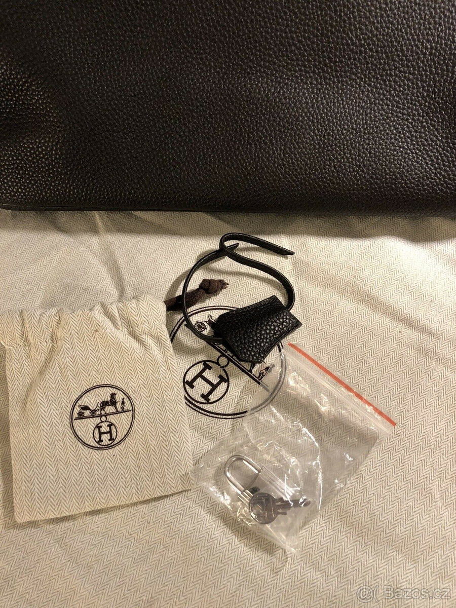 Kabelka Hermes Birkin 35 Togo, hnědá, nenošená - 8