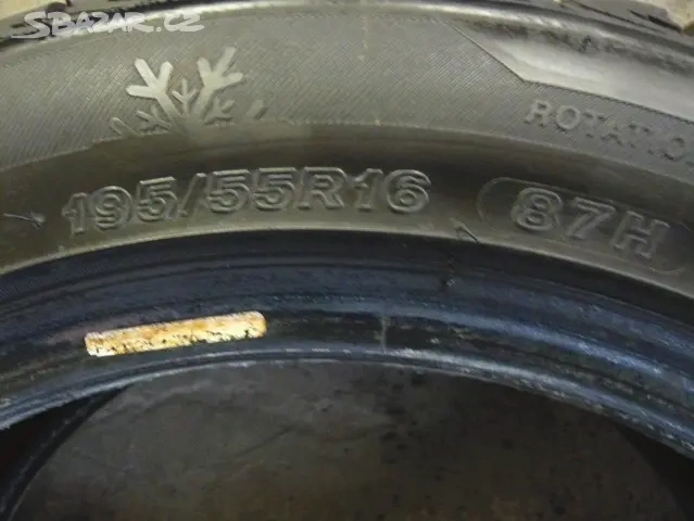 Zimní Pneu 195/55/16, 195-55-16, 195 55 16. - - 8