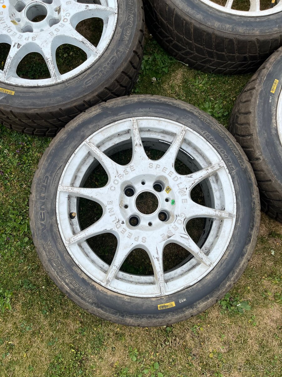 mokré rally pneu hankook R16 - 8