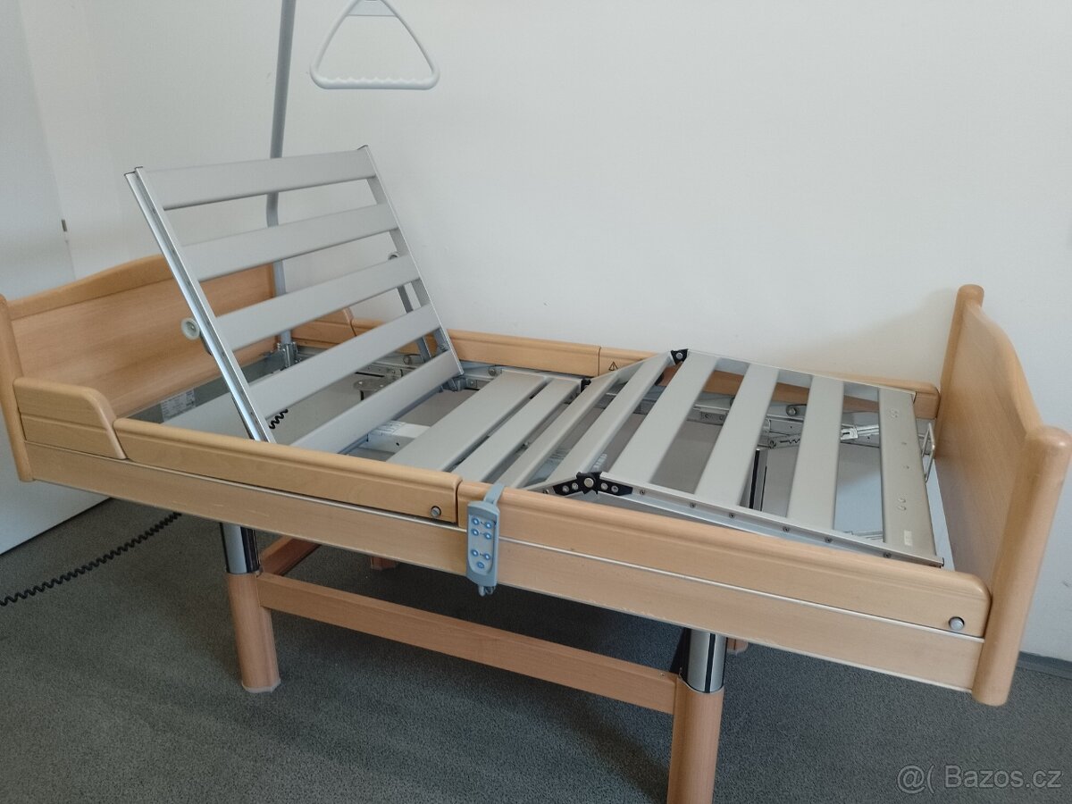 ELEKTRICKÁ polohovací postel Völker se ZÁRUKOU - 8