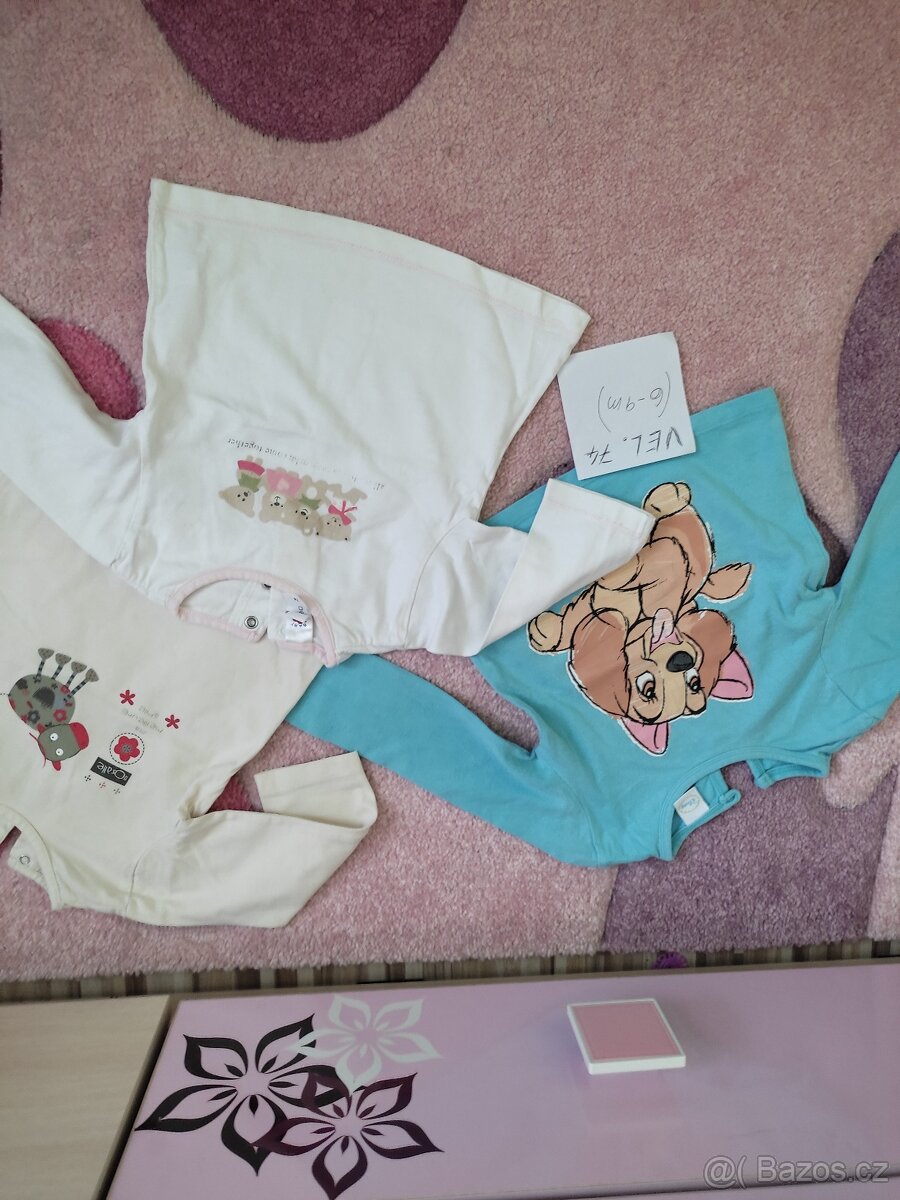 Kojenecká trička mix - 8