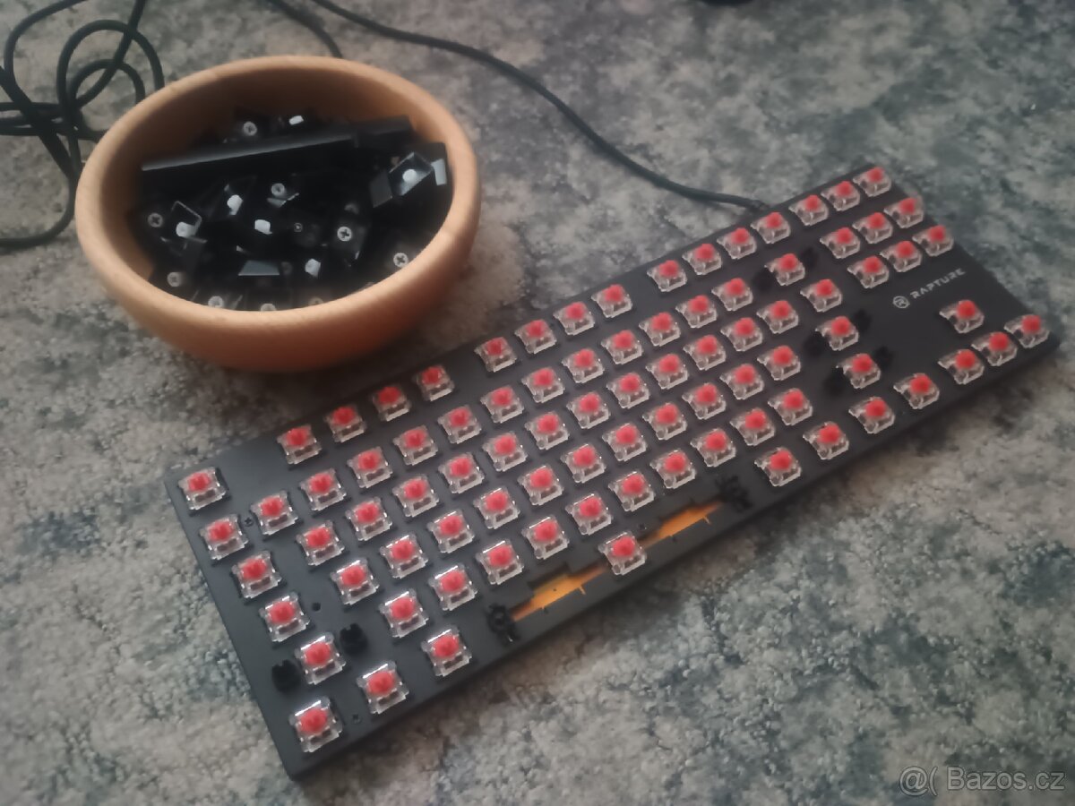 Herní mechanická klávesnice Rapture KILO (Red Spínače) - 8