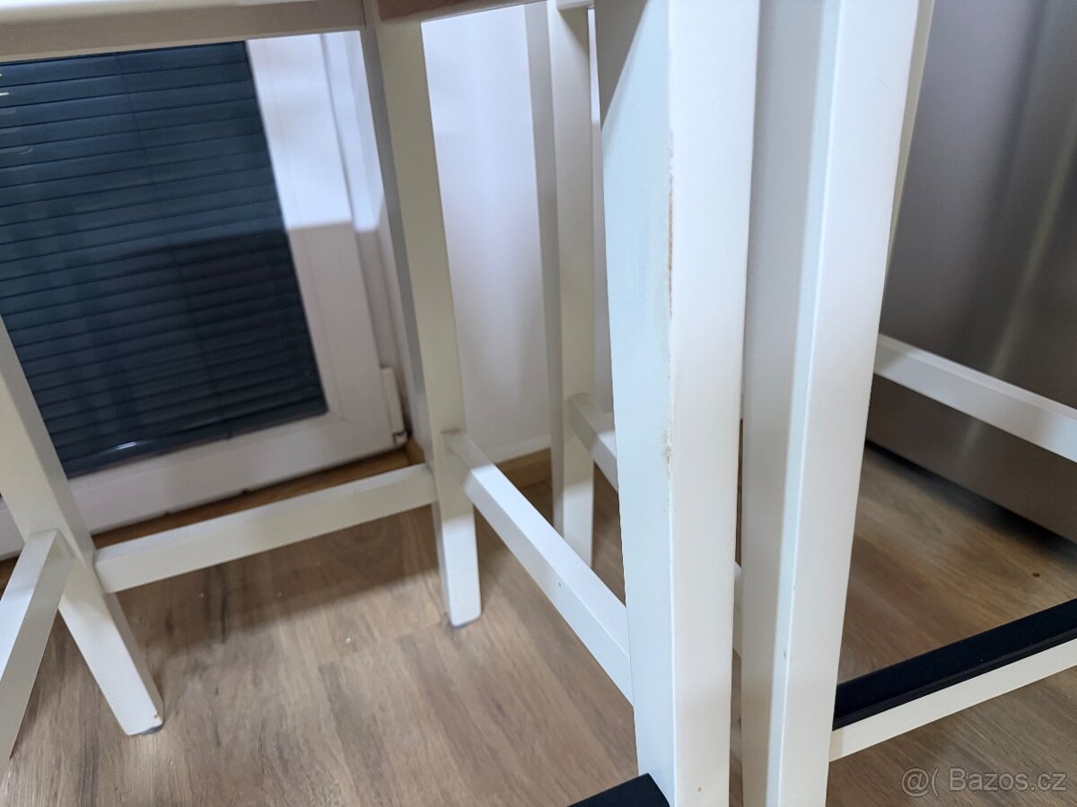 Stůl / ostrůvek TORNVIKEN + 4 židle ROSENTORP - 8