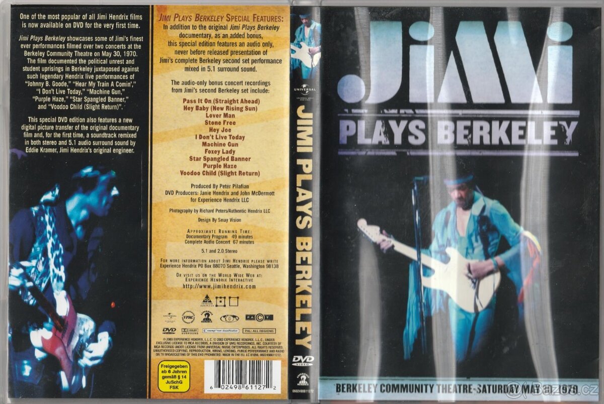 Hudební DVD original ze sbírky dle výběru - 8