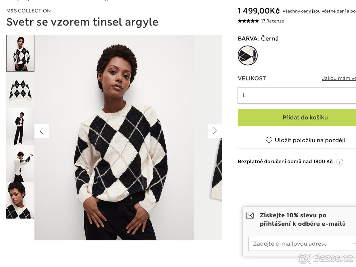 Dámský svetr Zn. M&S COLLECTION, vel.XL. - 8