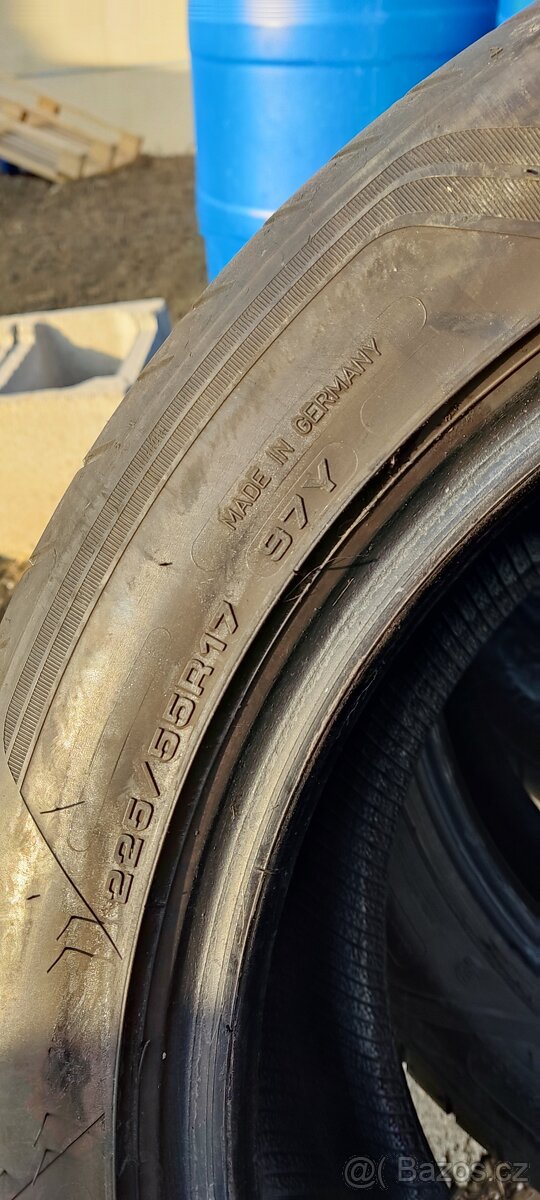 Prodam letní pneu Good Year 225/55 r17 runflat - 8