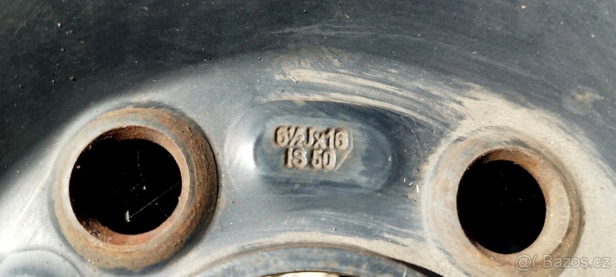 215/60 R16 zimní 5x112 sada plechových disků 4x5,2mm - 8