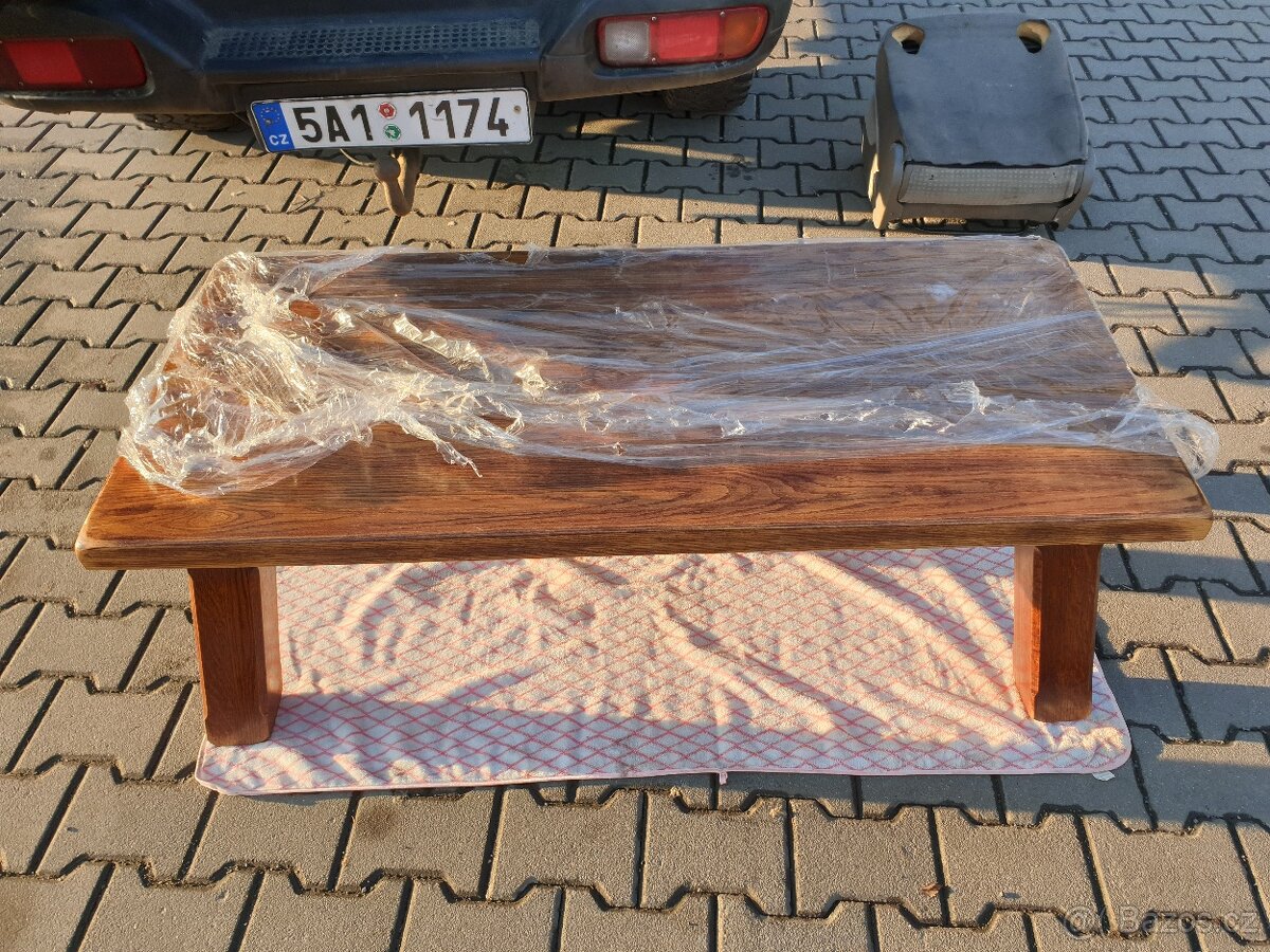 Dubový stolek Holandsko - 8