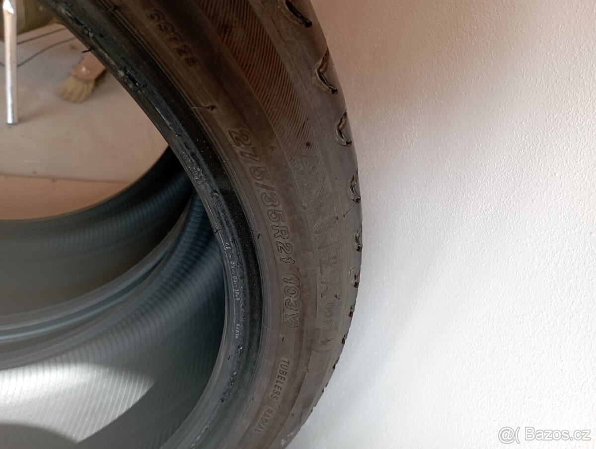 245/40/21 a 275/35/21 Bridgestone letní runflat - 8