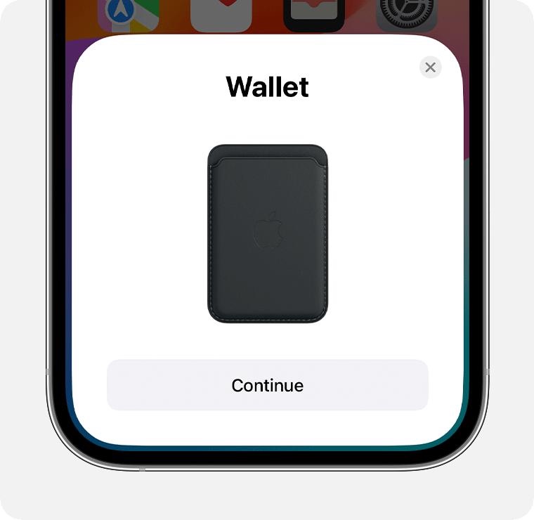 Apple Leather Wallet / Green / MagSafe / Find My — VZÁCNÉ - 8