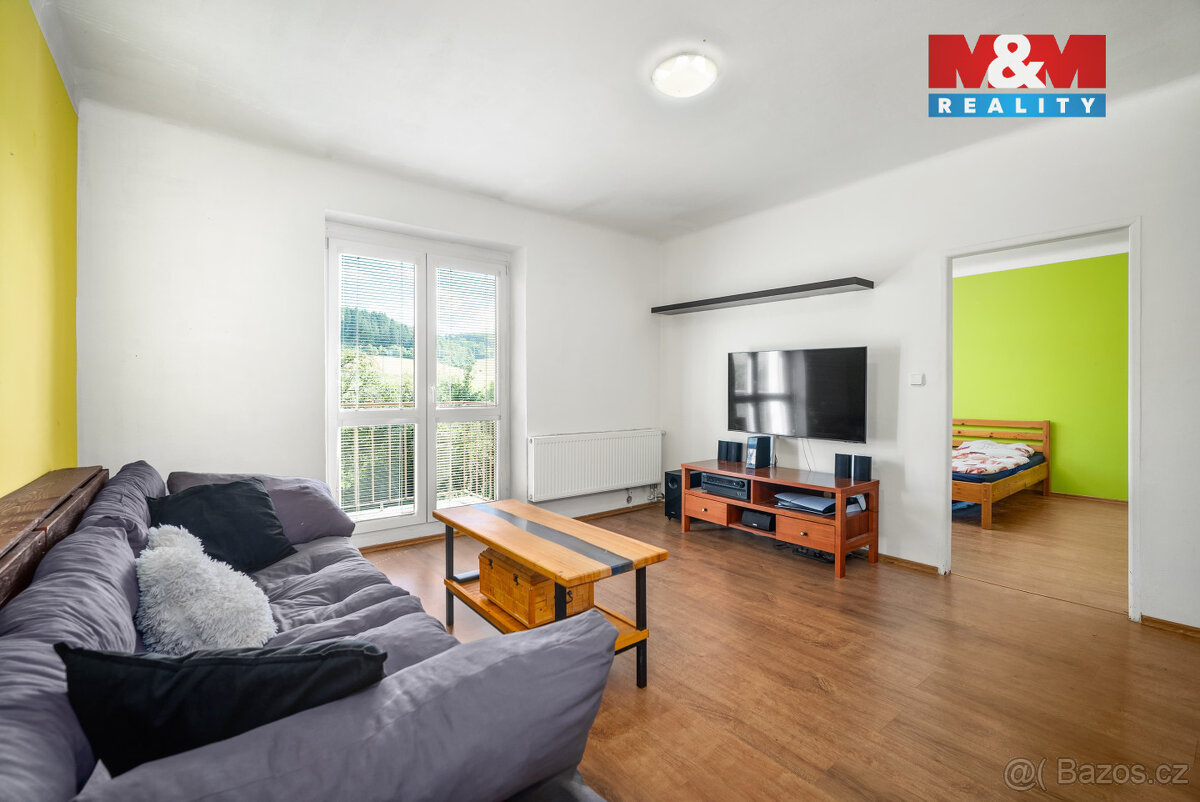 Pronájem bytu 3+kk, 55 m², Tetín, ul. U Rozvodny, balkon - 8