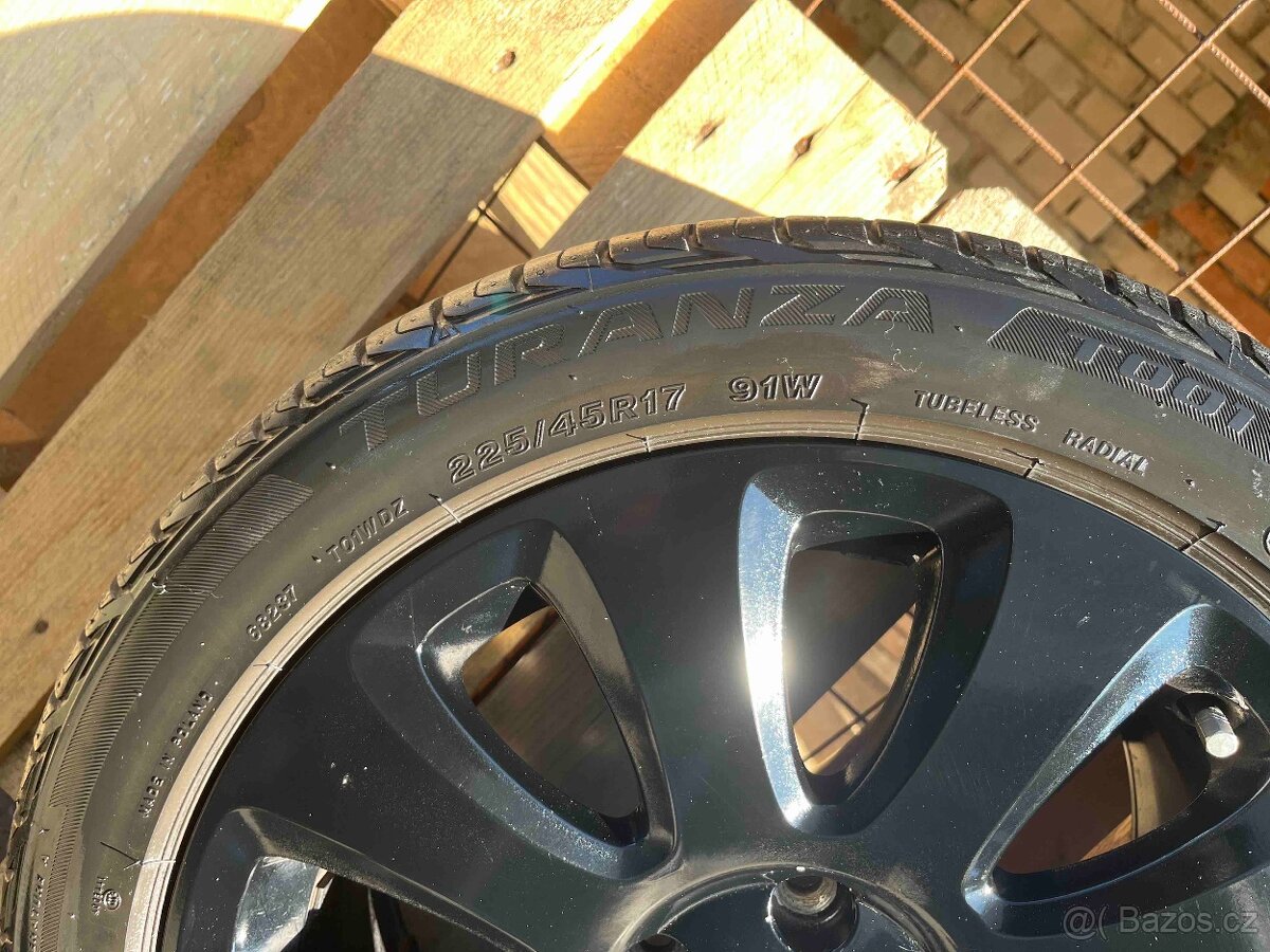 Alu kola 5x112, 7,5Jx17 H2, ET49 - 8