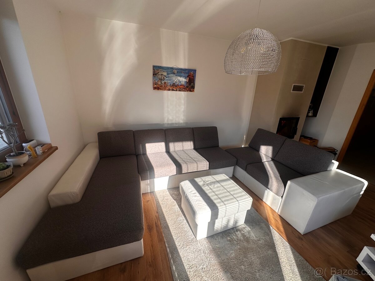 Kožená sedací souprava - 8