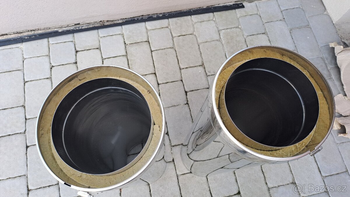 Komínová nerezová vložka průměr 200mm - 8