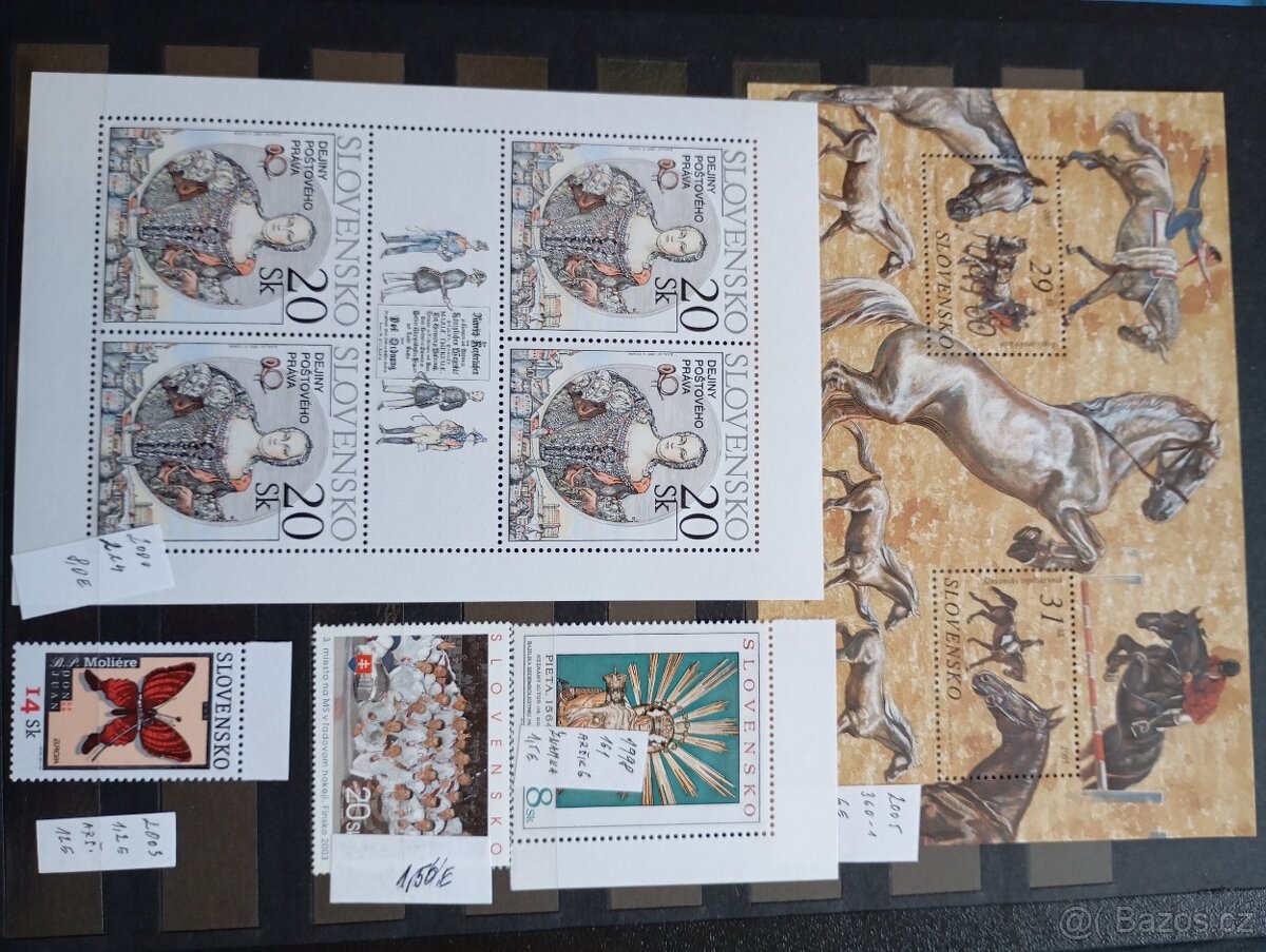 Sbirka známek Slovensko. - 8