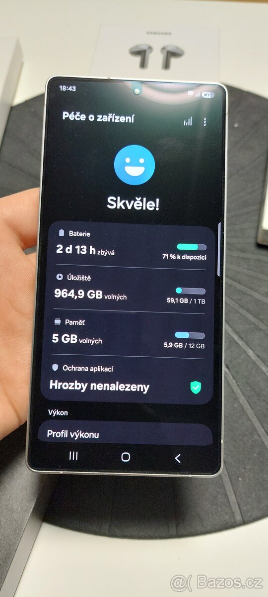 Samsung Galaxy S25 Ultra 1TB prodám vyměním za fold 7 1TB - 8