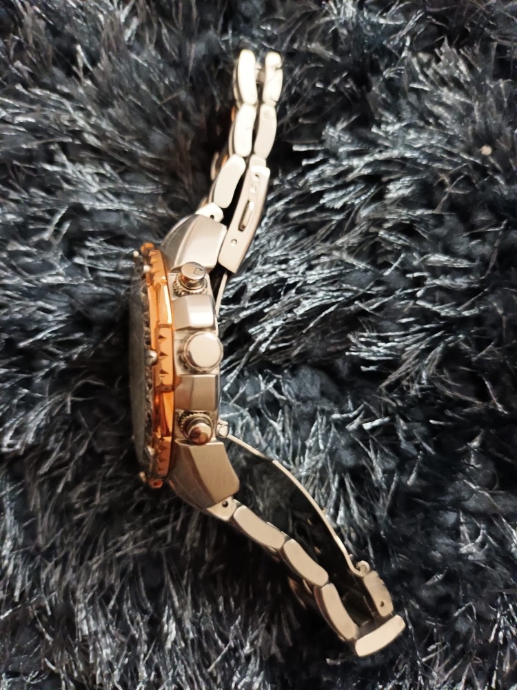 Pánské hodinky Guess Chronograph TwoTone 46mm - 8