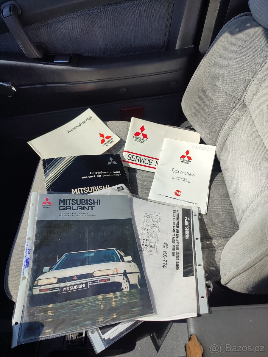 Mitsubishi Galant 2.0GLS r.v.1988 - 8