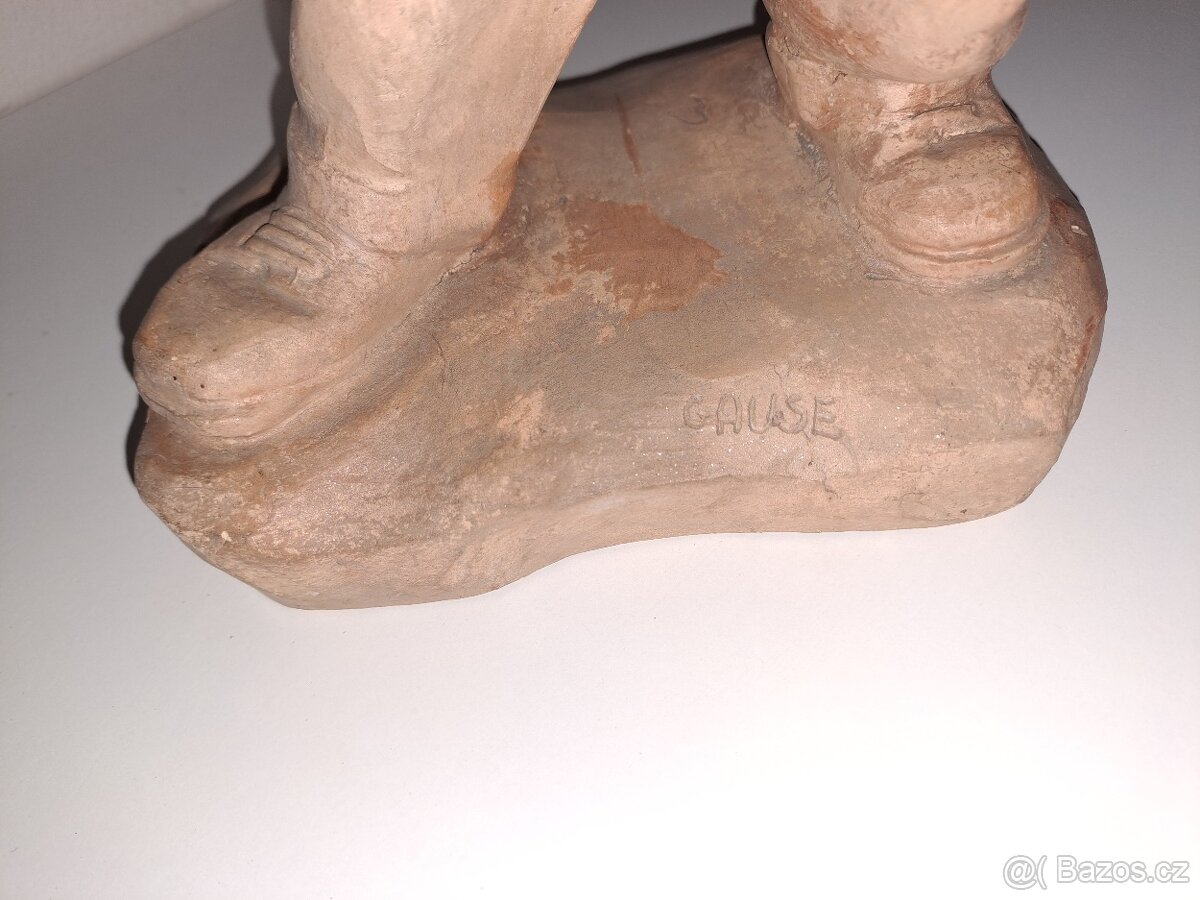 Socha terakota Gause - 8
