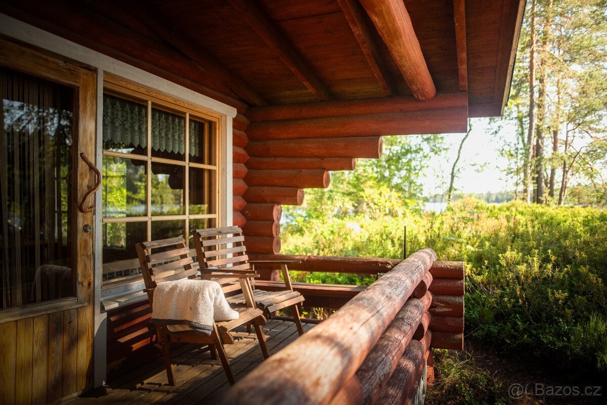 Finsko - ryby - relax - sauna - tradiční chata u jezera - 8