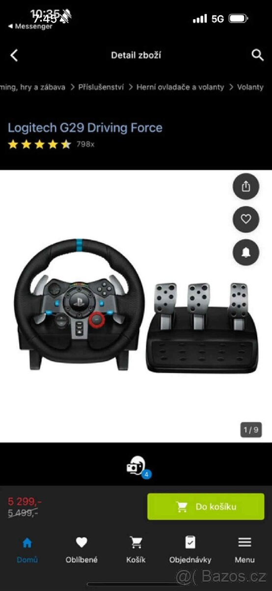 Logitech G29 Driving Force - 8