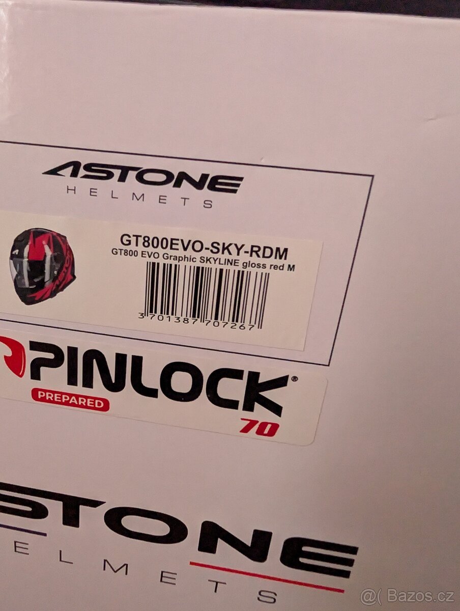 Helma HJC F70 XL a Astone GT 800 Evo M - 8