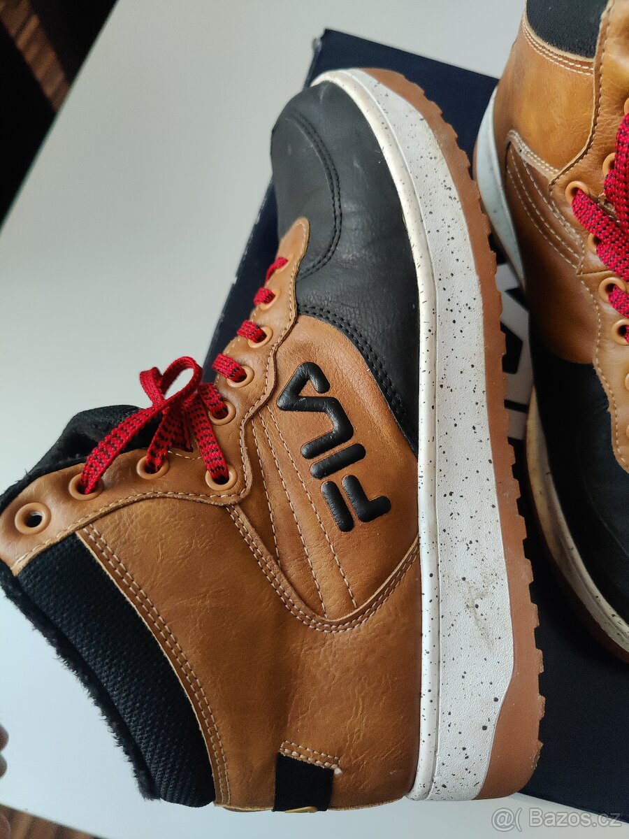 Zimní boty FILA vel:43, ADIDAS vel:43,5 - 8