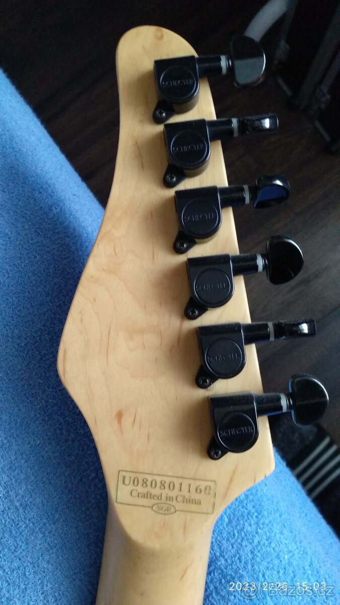 Elektrická kytara Schecter PT- Black - 8