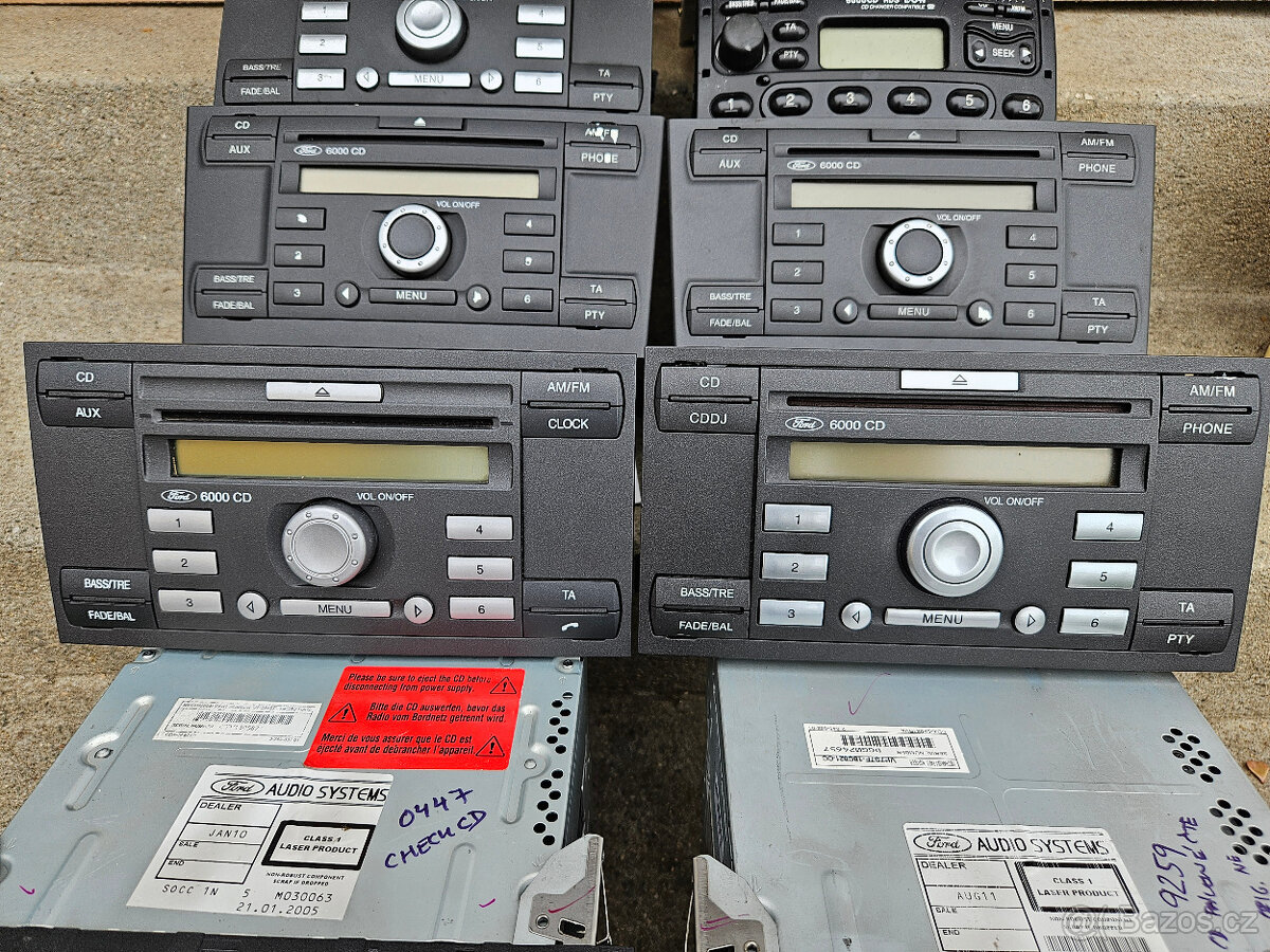 Ford autorádia originál RDS - 8