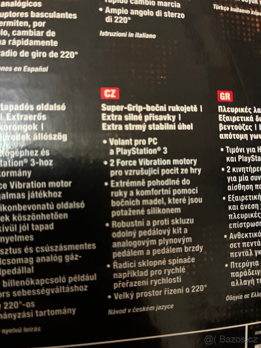 Herní volant , pedály a dvě hry - 8