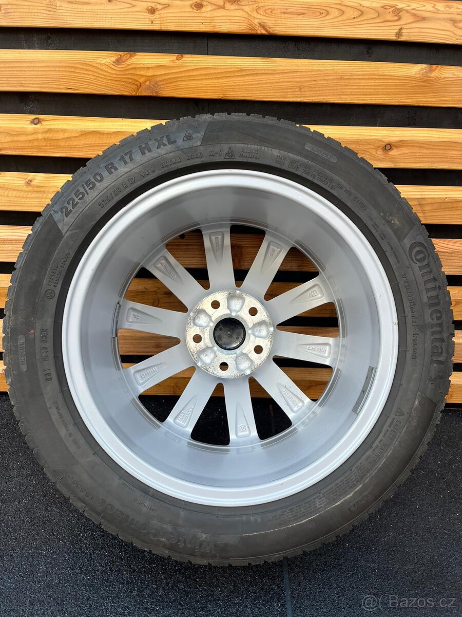 Alu originální kola VW Sharan Sydney 225/50 R17 5x112❄️ - 8