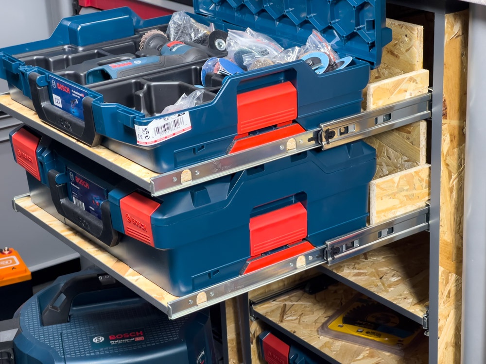 Montážne klipy pre Bosch L-BOXX systainer kufor na podložku - 8