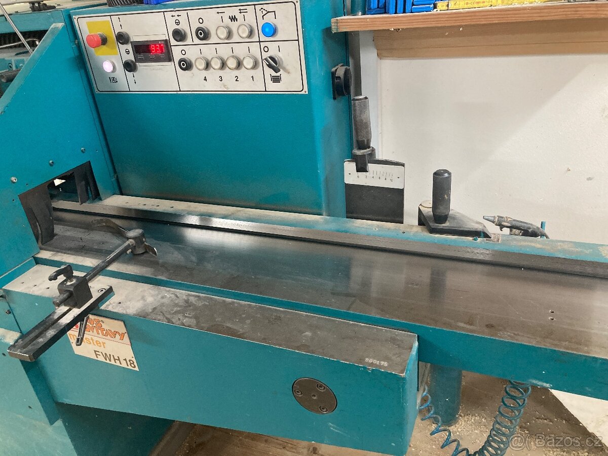 Čtyřstranná fréza TOS MASTER FWH 18 - 8