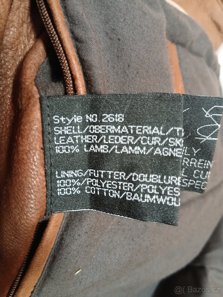 Pánská kožená bunda. - 8