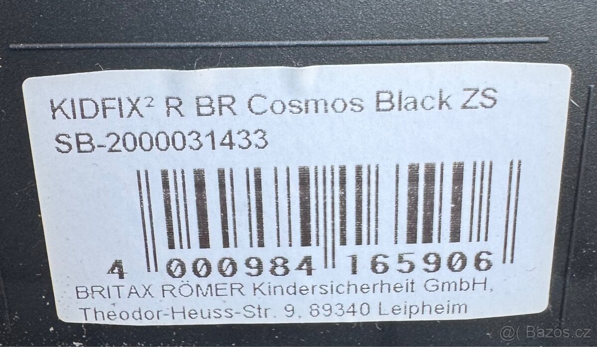 RÖMER Britax KIDFIX2 R Cosmos black - 8