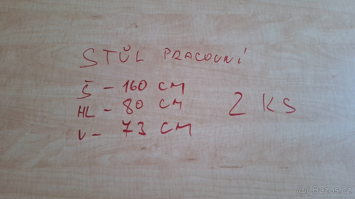 Stůl kancelářský Pracovní stůl Jídelní stůl - 8