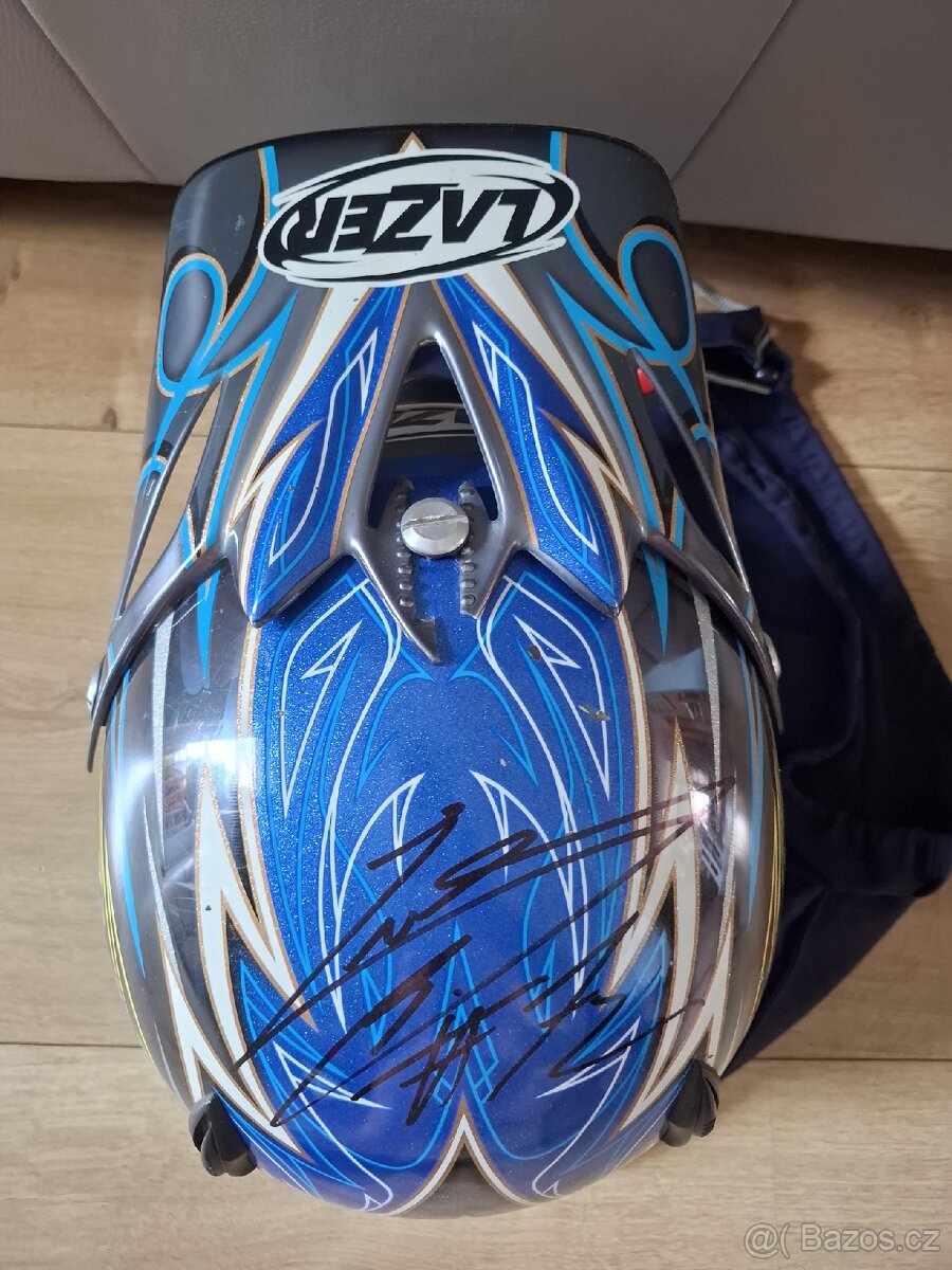 Stefan Everts Lazer retro helmy - 8