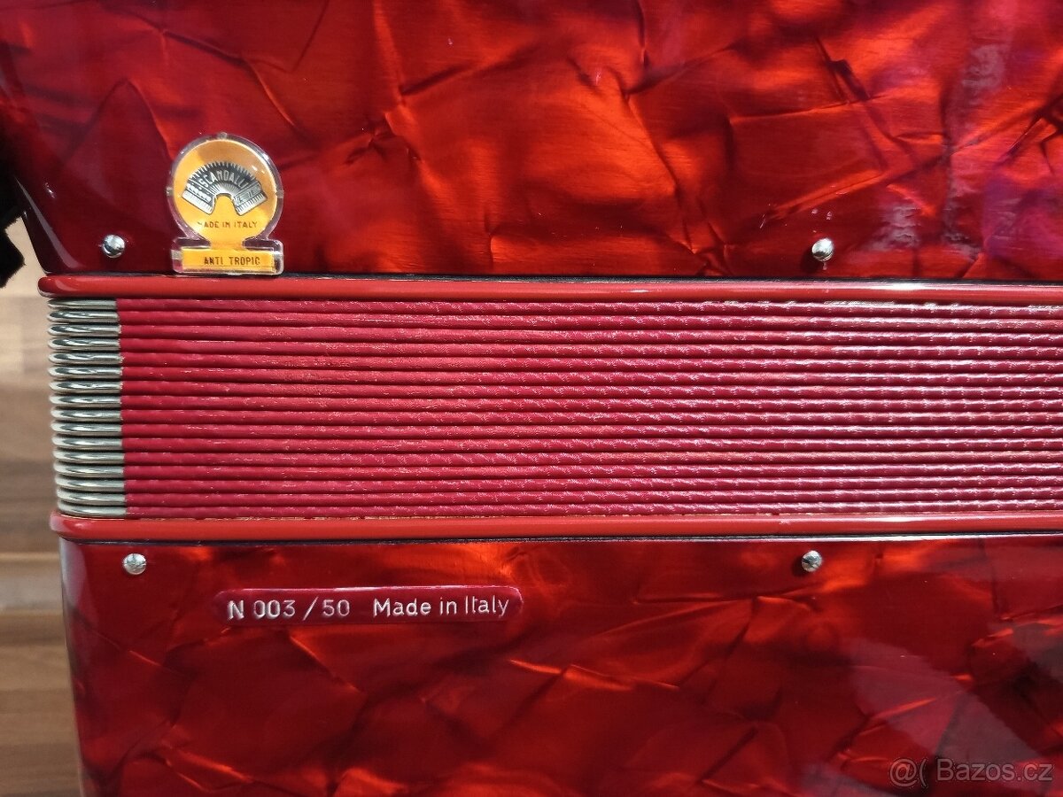 Akordeon (harmonika,heligonka) Scandalli Cantore 80,TOP STAV - 8