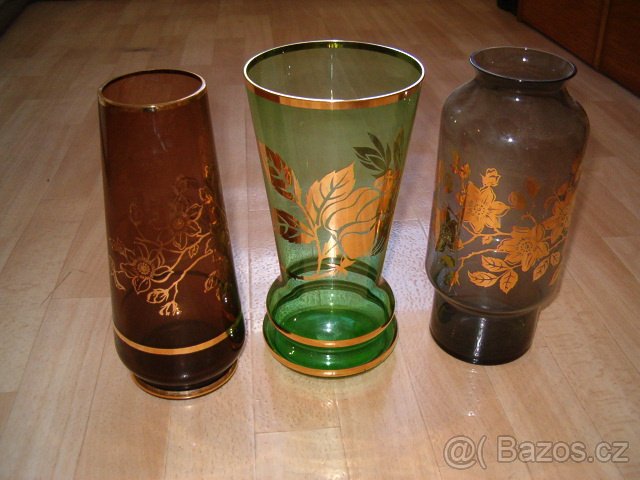 Starší vázy, vázičky, mísy - 8