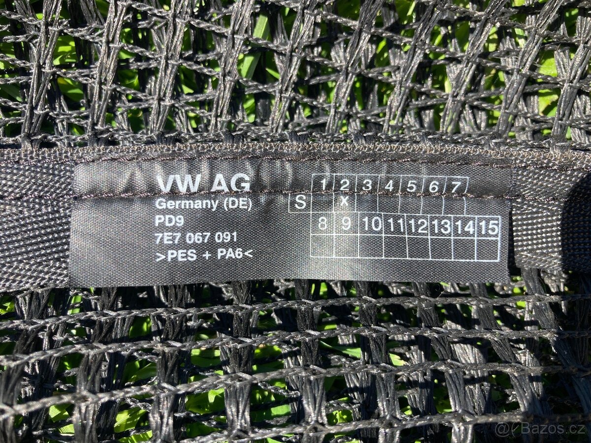 Bezpečnostní síť pro vrchní postel VW T6.1/T6/T5 California - 8