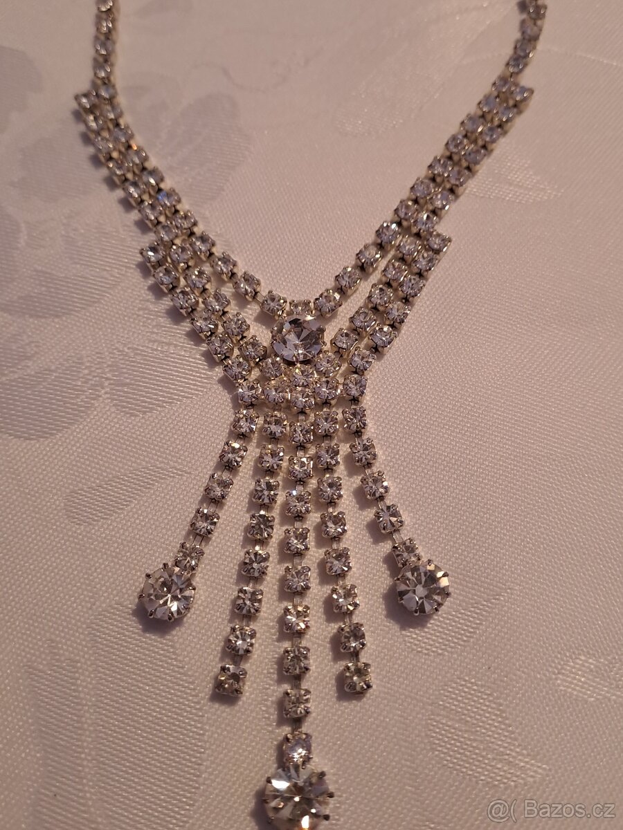 JABLONEX - originální štrasové šperky, sada - 8