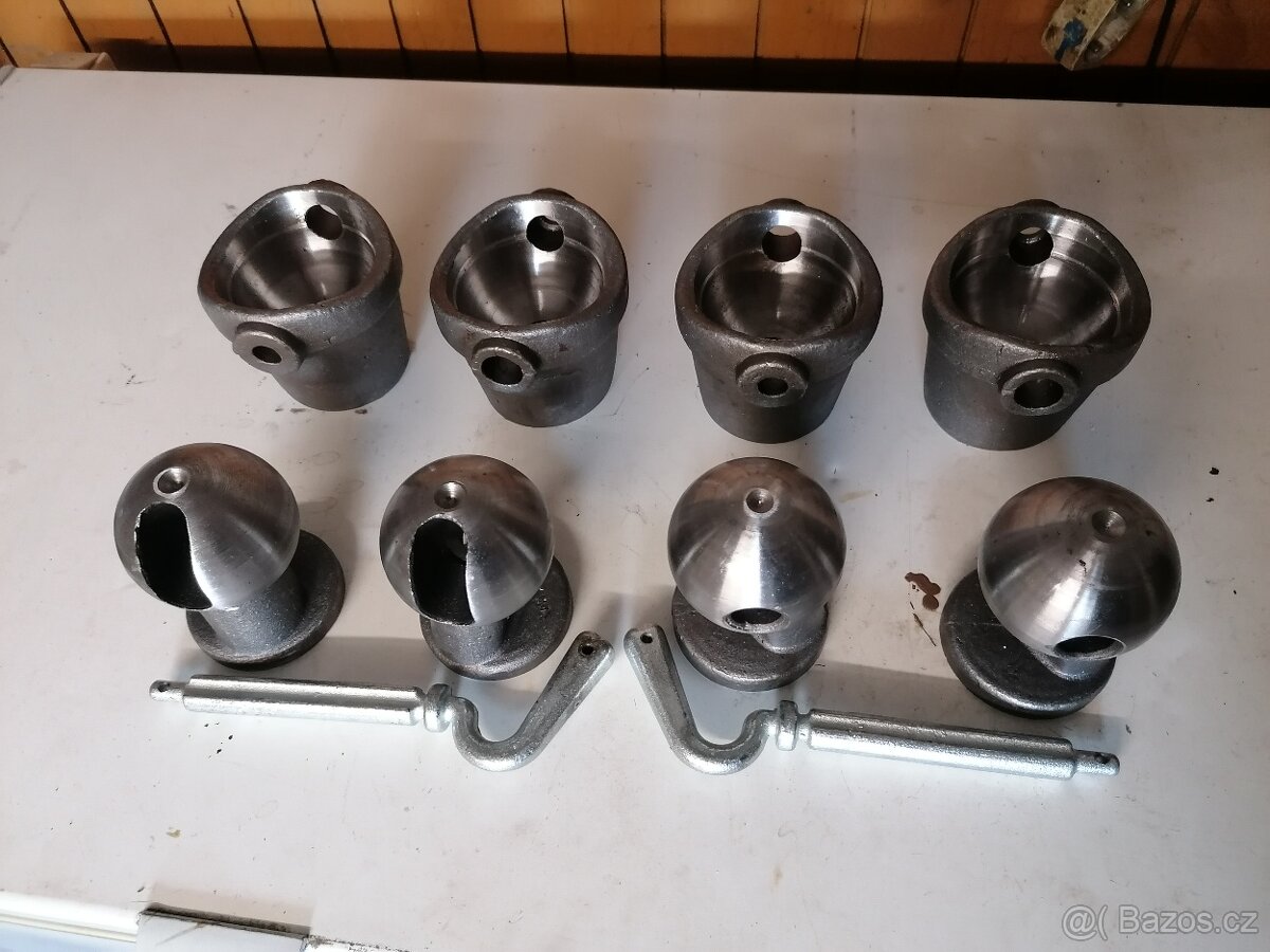 Prodám tažné oko navařovací, svařovací otoční, šrobovací - 8