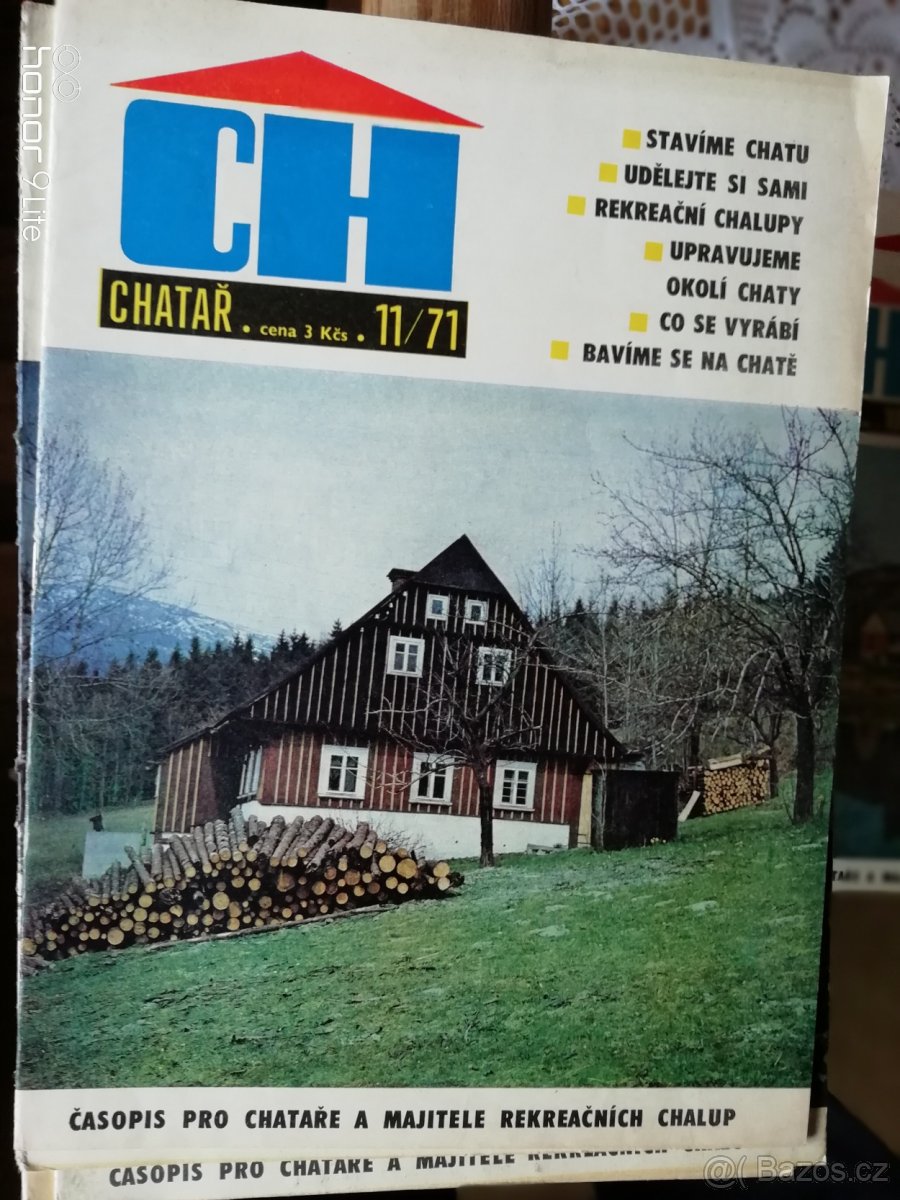 Časopis Chatař 1971 - 8