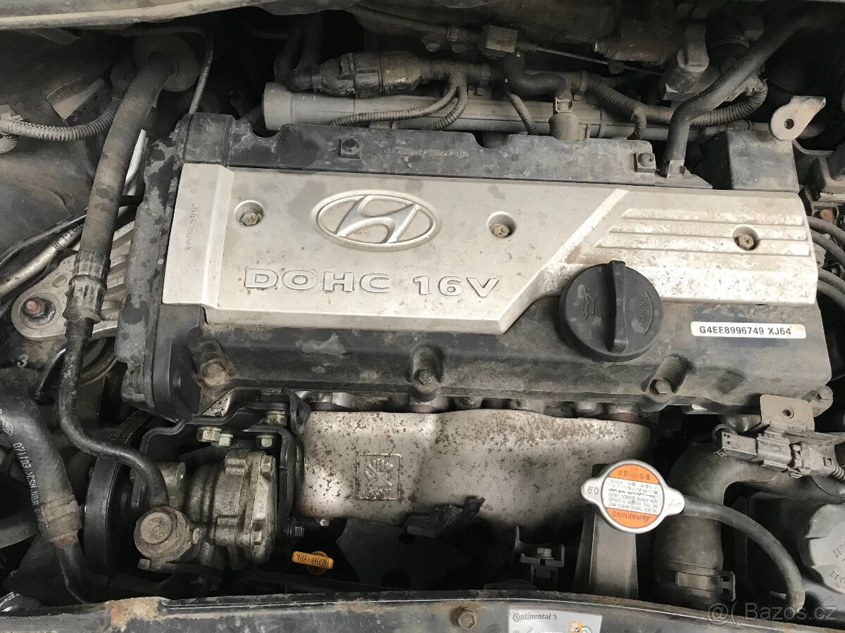 Hyundai Getz 1,4i 16V 2006 71kW - pouze dily - 8