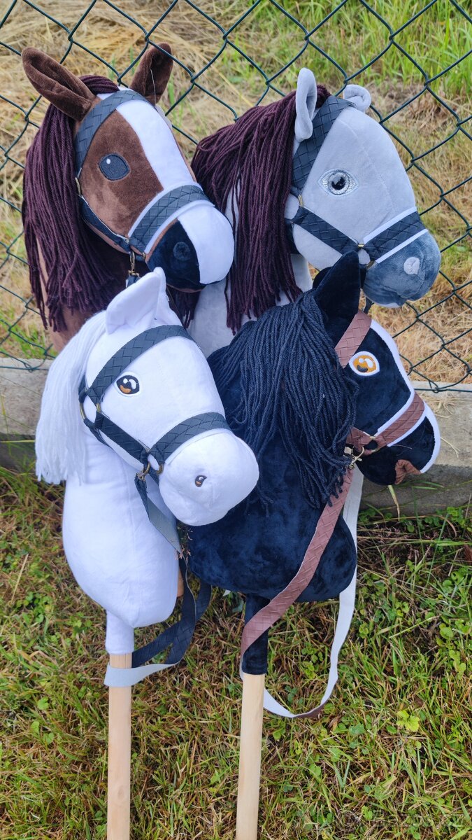 HOBBY HORSE - koníci na tyči - velikost S - 8