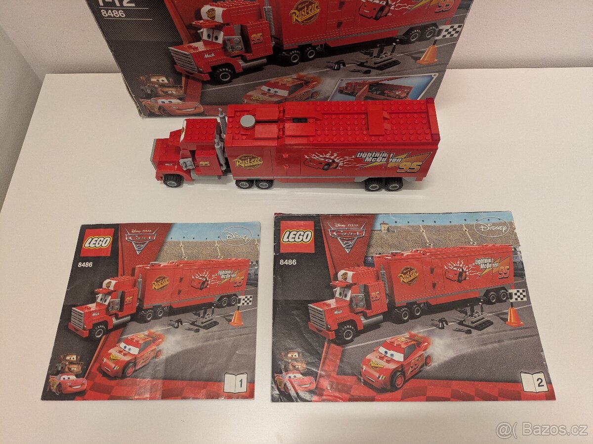 Lego McQueen 8486 Mack's Team Truck - 8