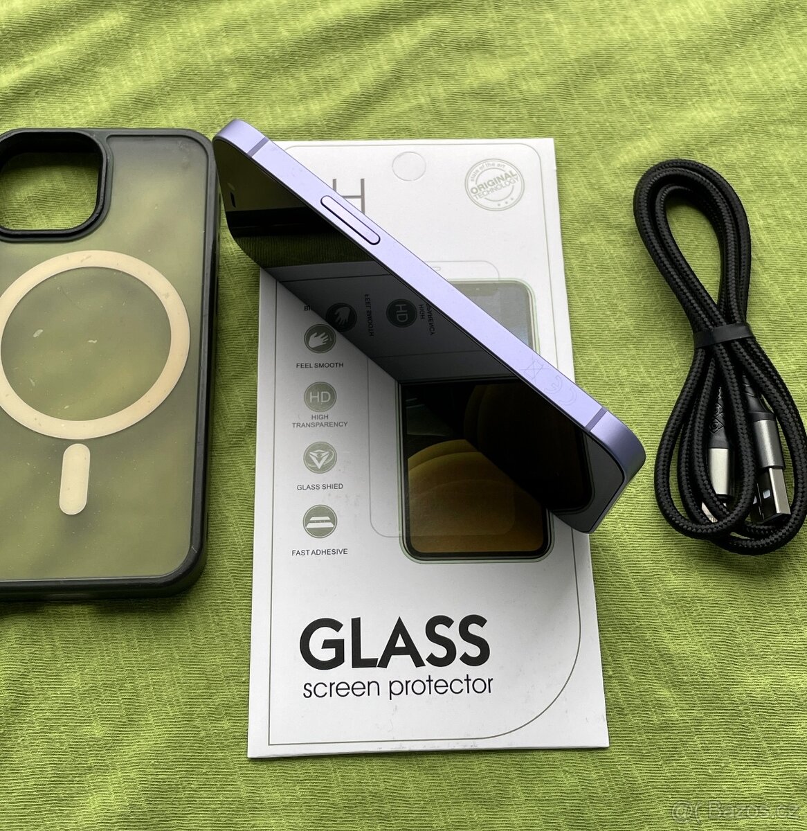 🍏 Apple Iphone 12 MiNi Purple 64GB 🍎 100% baterie 🔋 - 8